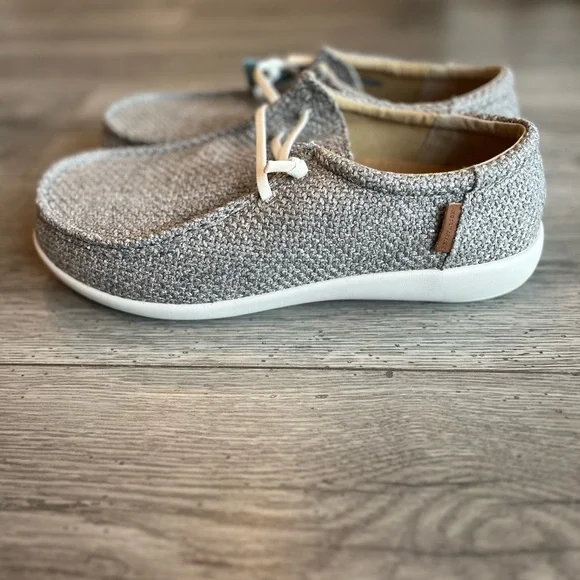 Revitalign Orthotic Men’s Stretch Casual Shoes - Carefree 10EE Wide Fit Gray NWT